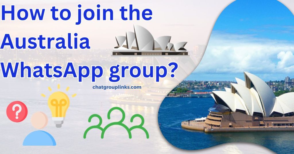 How to join the Australia WhatsApp group?