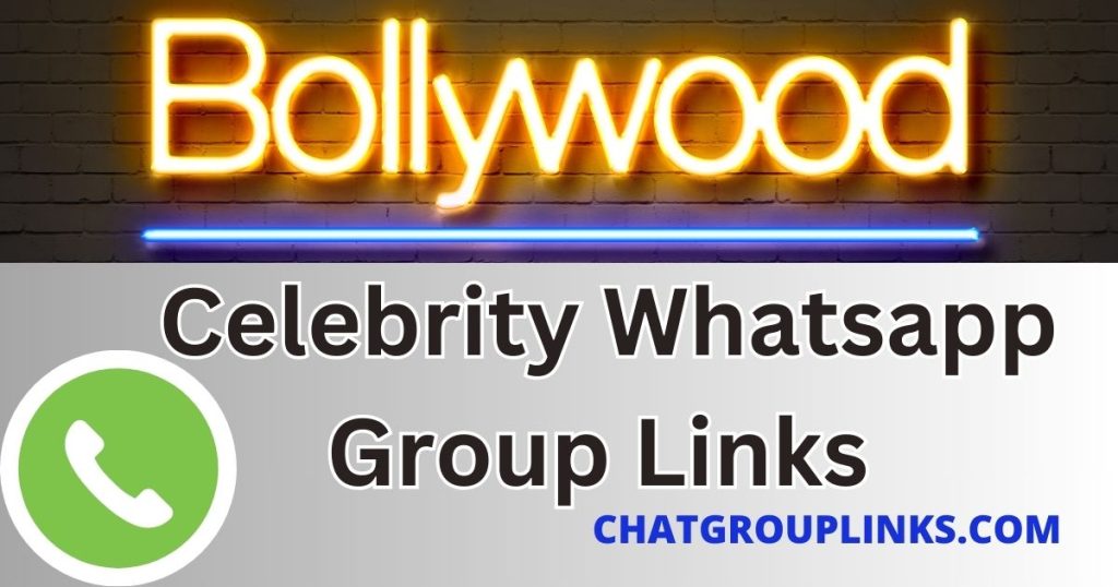 Bollywood Celebrity Whatsapp Group Links