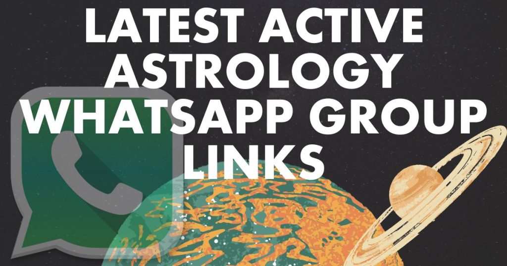 Latest Active Astrology Whatsapp Group Links