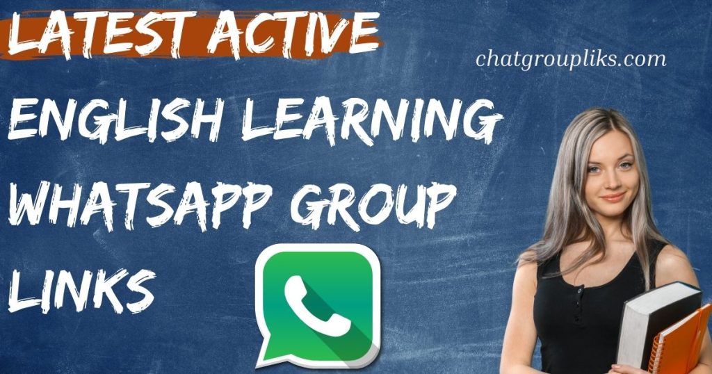 Latest Active English Learning Whatsapp Group Links