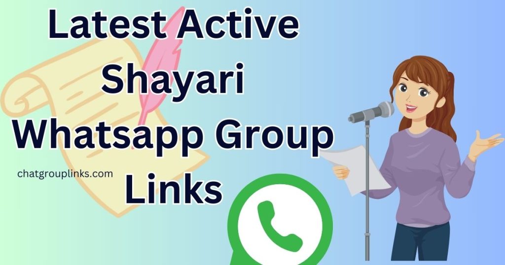 Latest Active Shayari Whatsapp Group Links