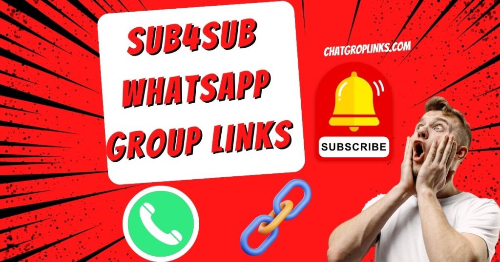 Sub4sub Whatsapp Group Links