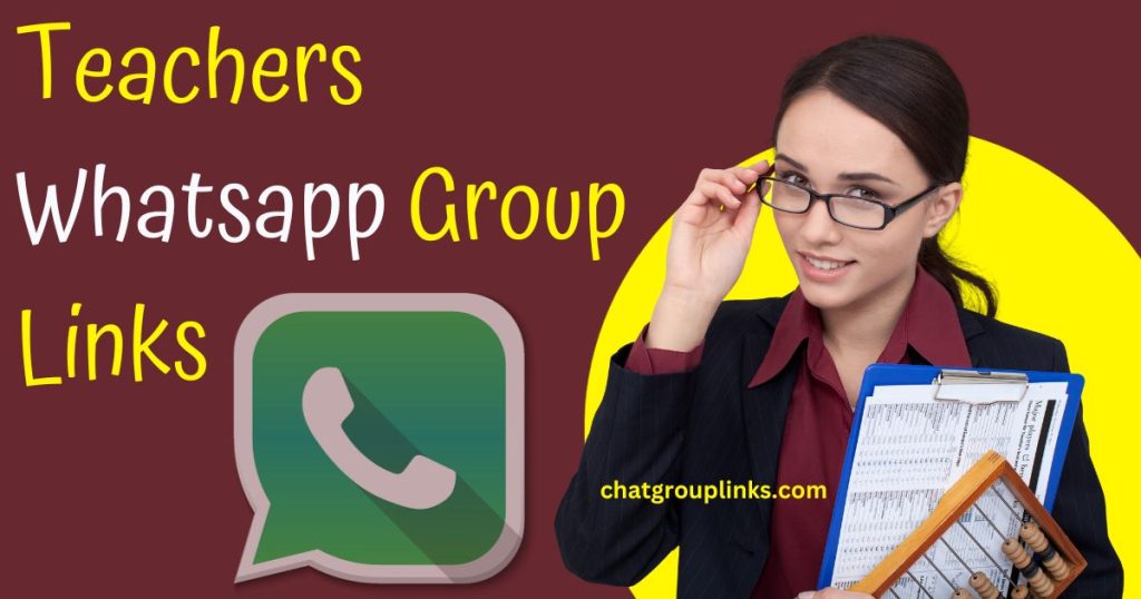 Teachers Whatsapp Group Links