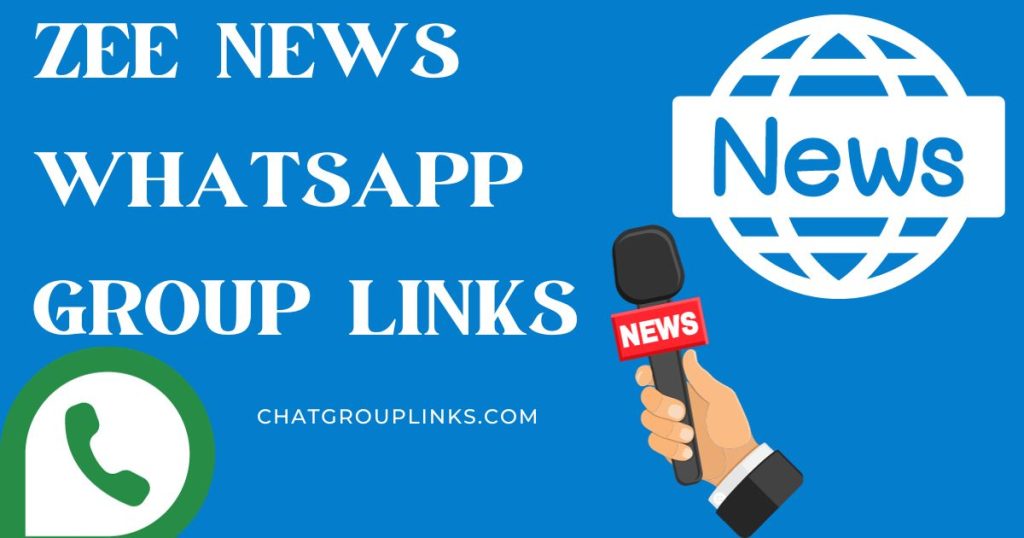 Zee News Whatsapp Group Links