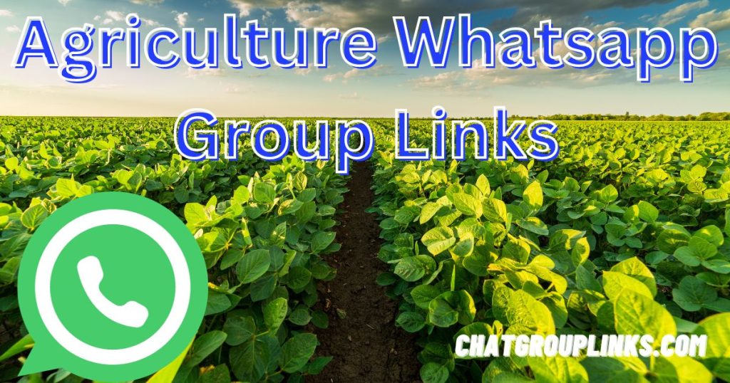 Agriculture Whatsapp Group Links