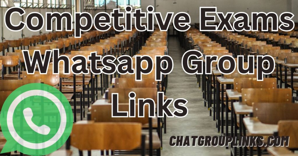 Competitive Exams Whatsapp Group Links