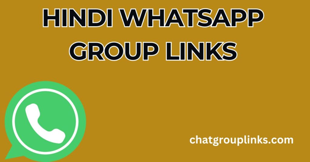Hindi Whatsapp Group Links