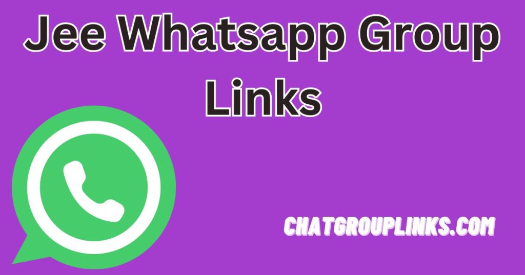 Jee Whatsapp Group Links
