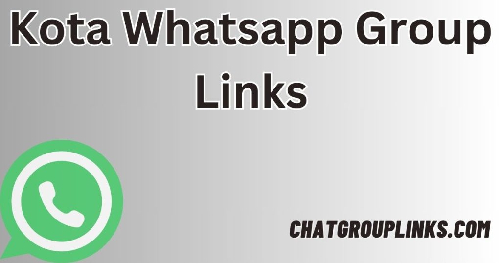 Kota Whatsapp Group Links