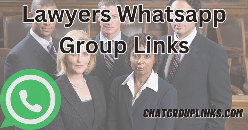Lawyers Whatsapp Group Links