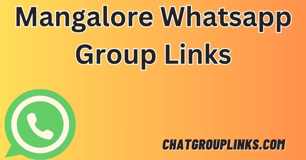 Mangalore Whatsapp Group Links