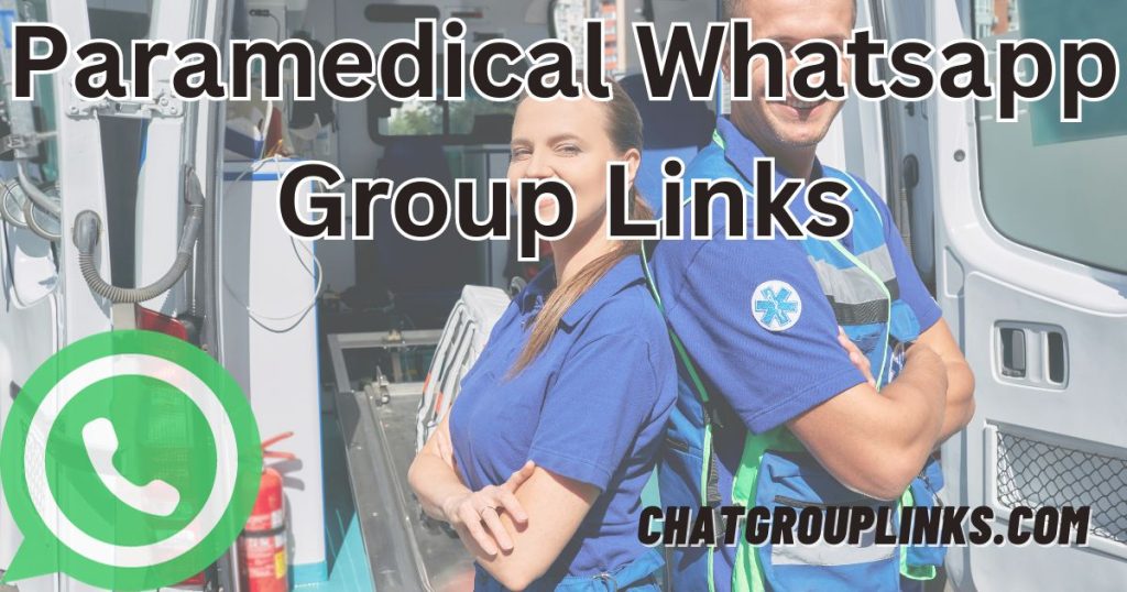 Paramedical Whatsapp Group Links