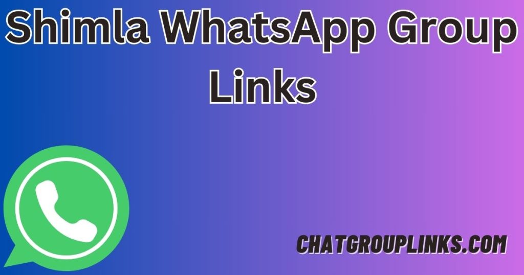 Shimla WhatsApp Group Links
